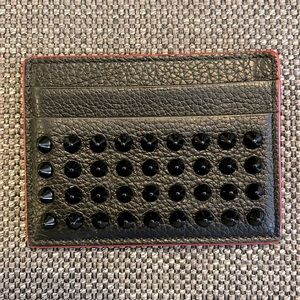 Christian Louboutin Spike Card Wallet